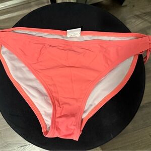 Vibrant Coral Bikini Bottom